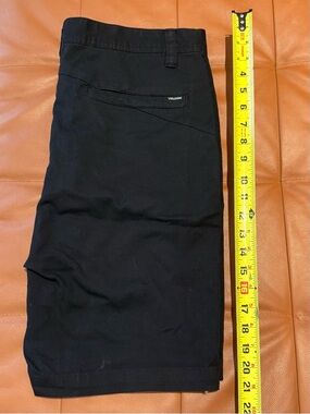 Volcom Black and White Waistband Casual Shorts